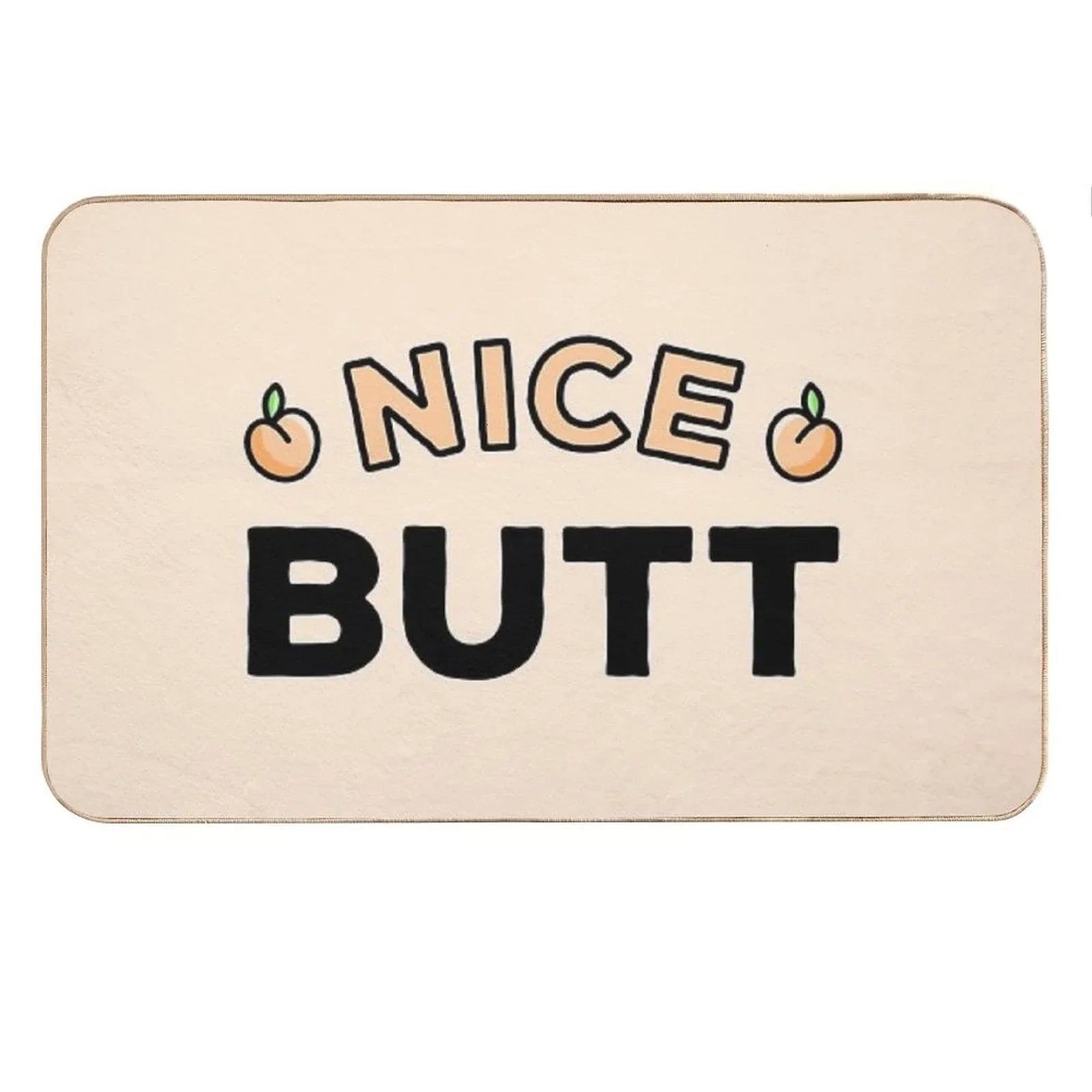 Nice Butt Peach Bath Mat