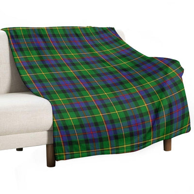 Clan Tait Tartan Velvety-soft Throw Blanket
