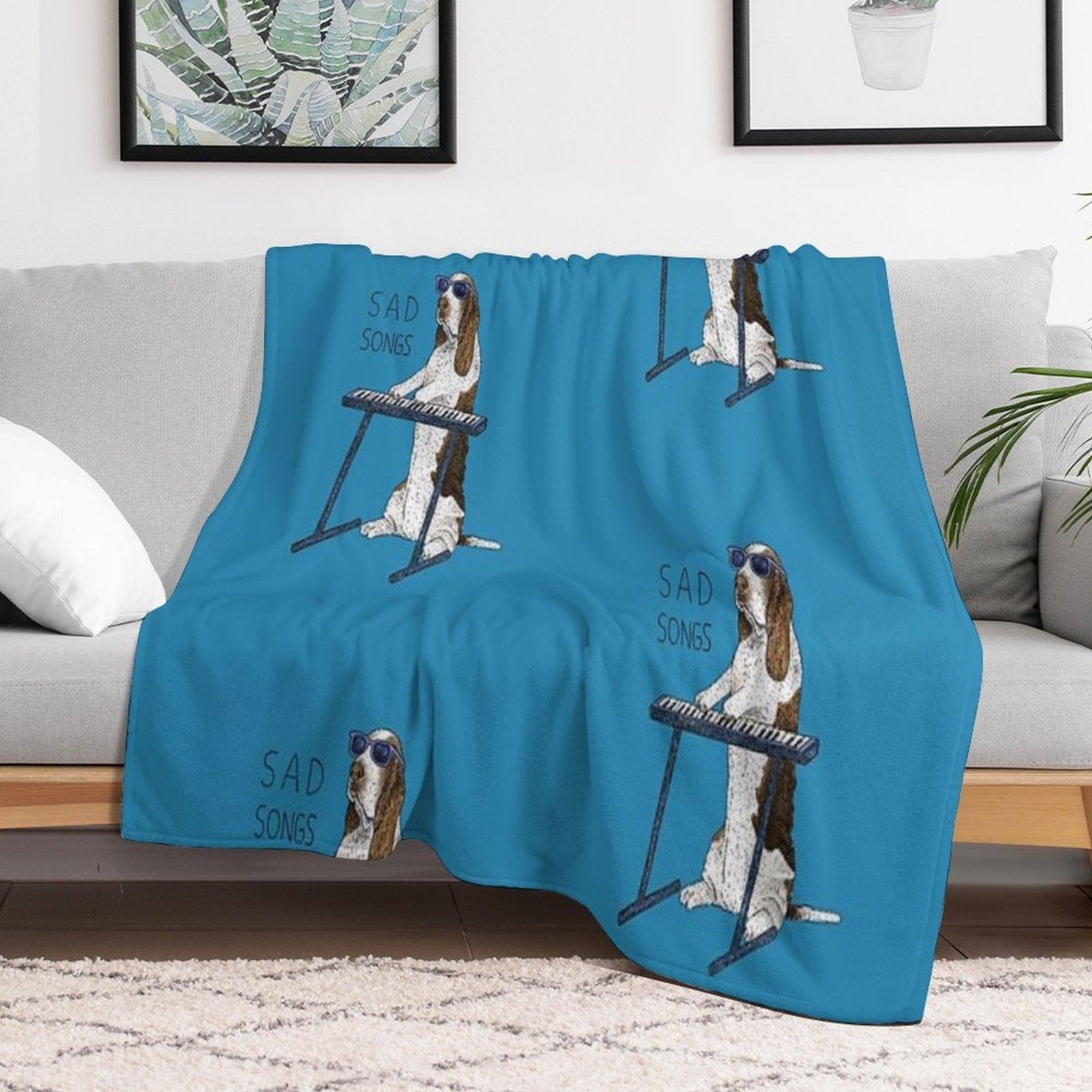 Sad Songs Throw Blanket