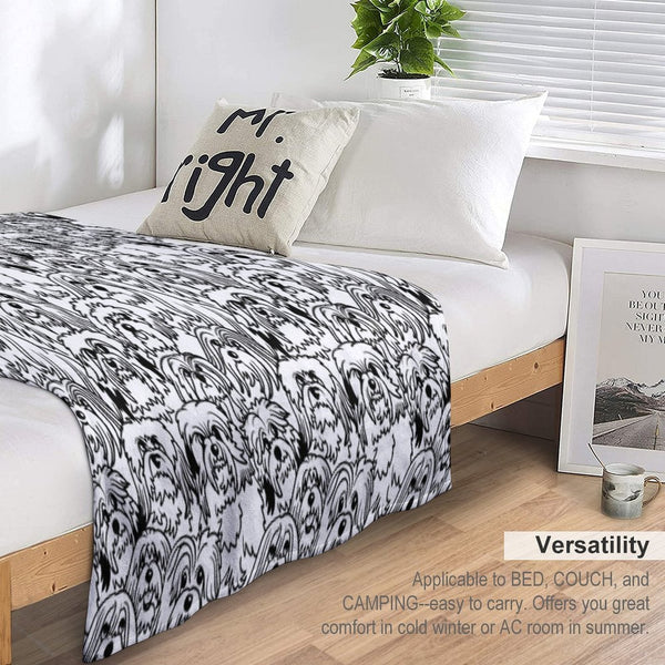 Oh Havanese Versatility Throw Blanket