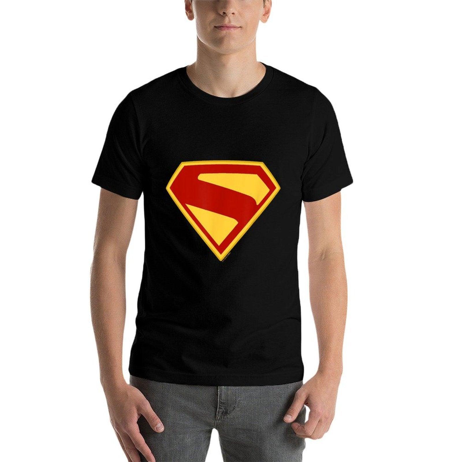 SUPERMAN (2025 Movie) S-Shield  High-quality Stitching T-Shirt