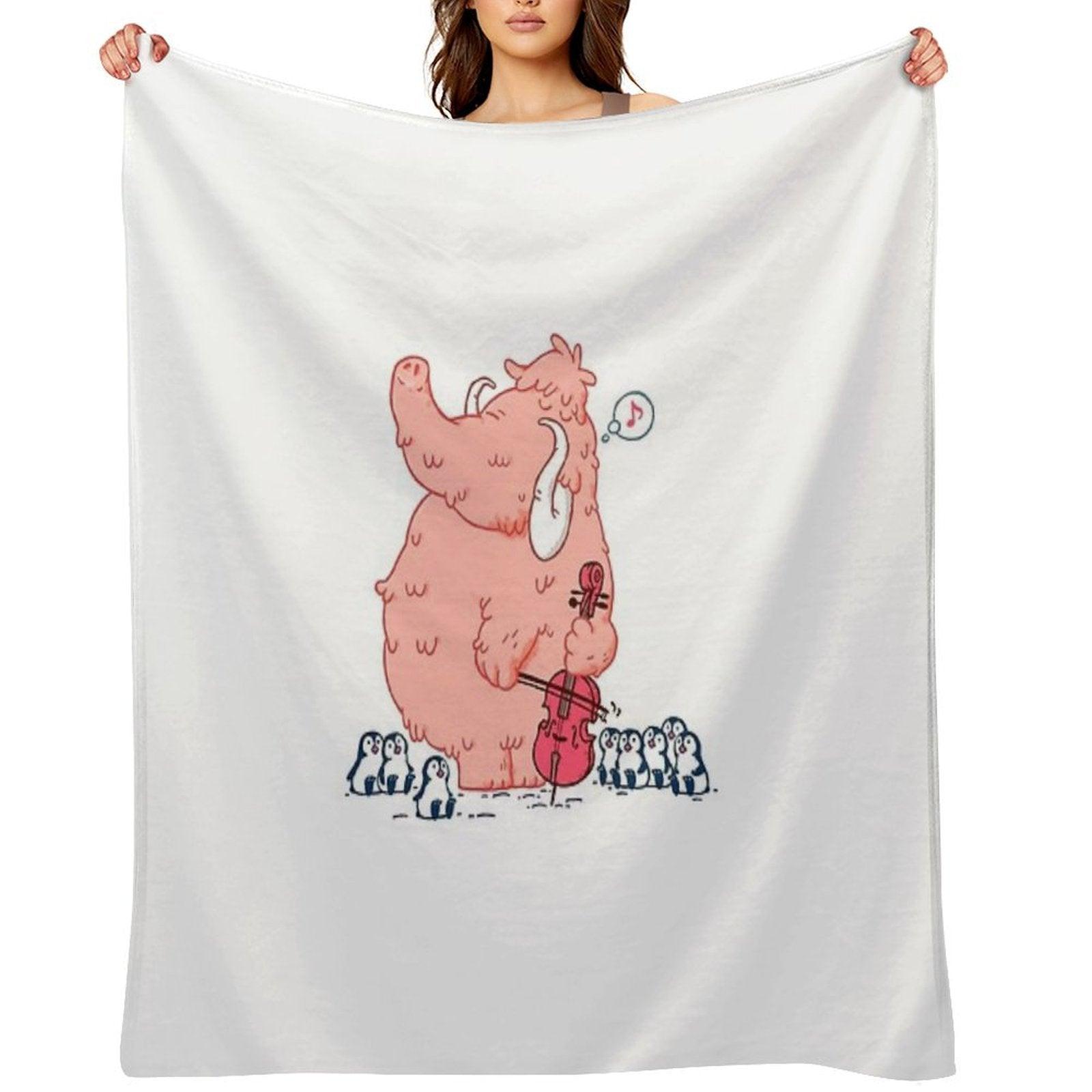 Cello Throw Blanket