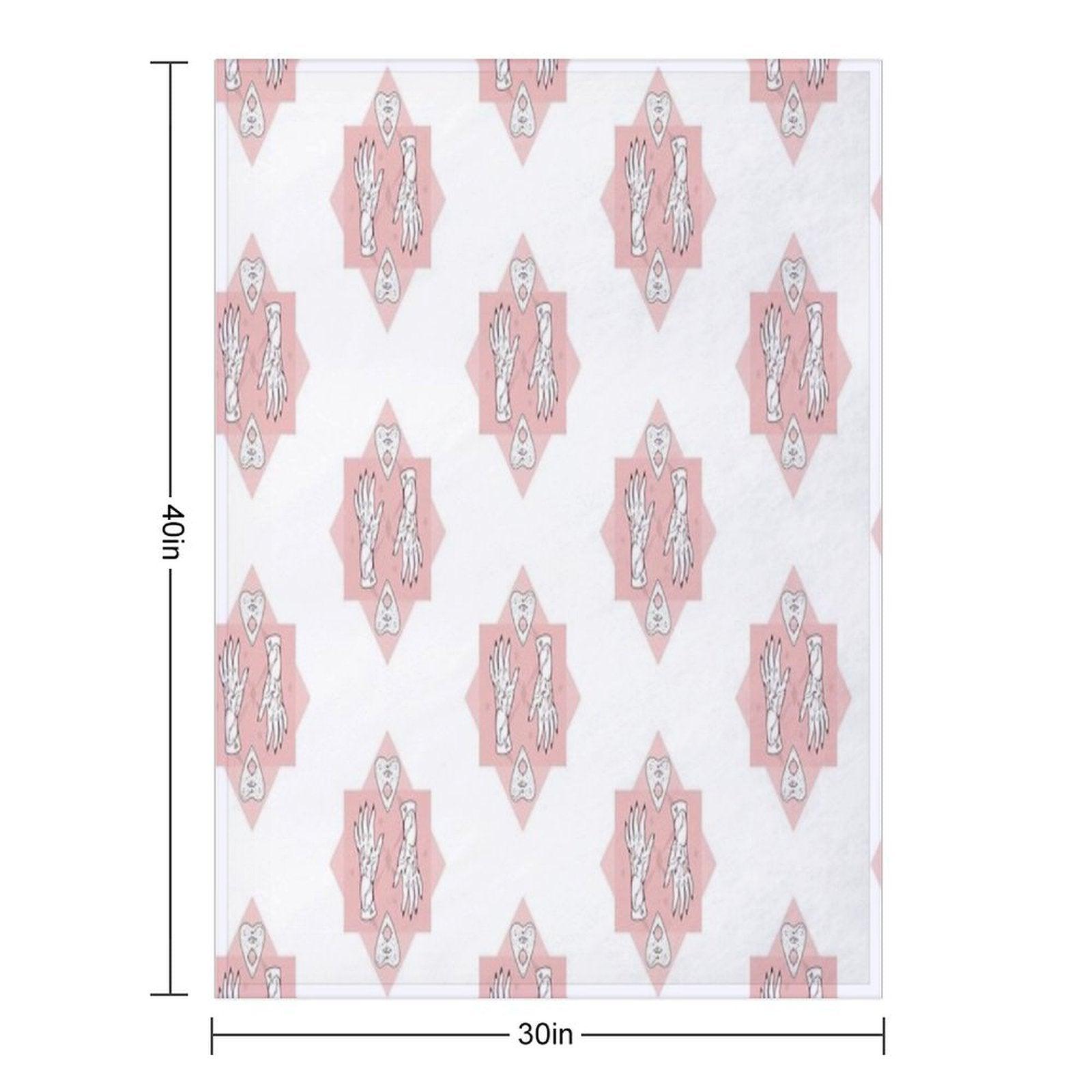 Ouija Hands Throw Blanket