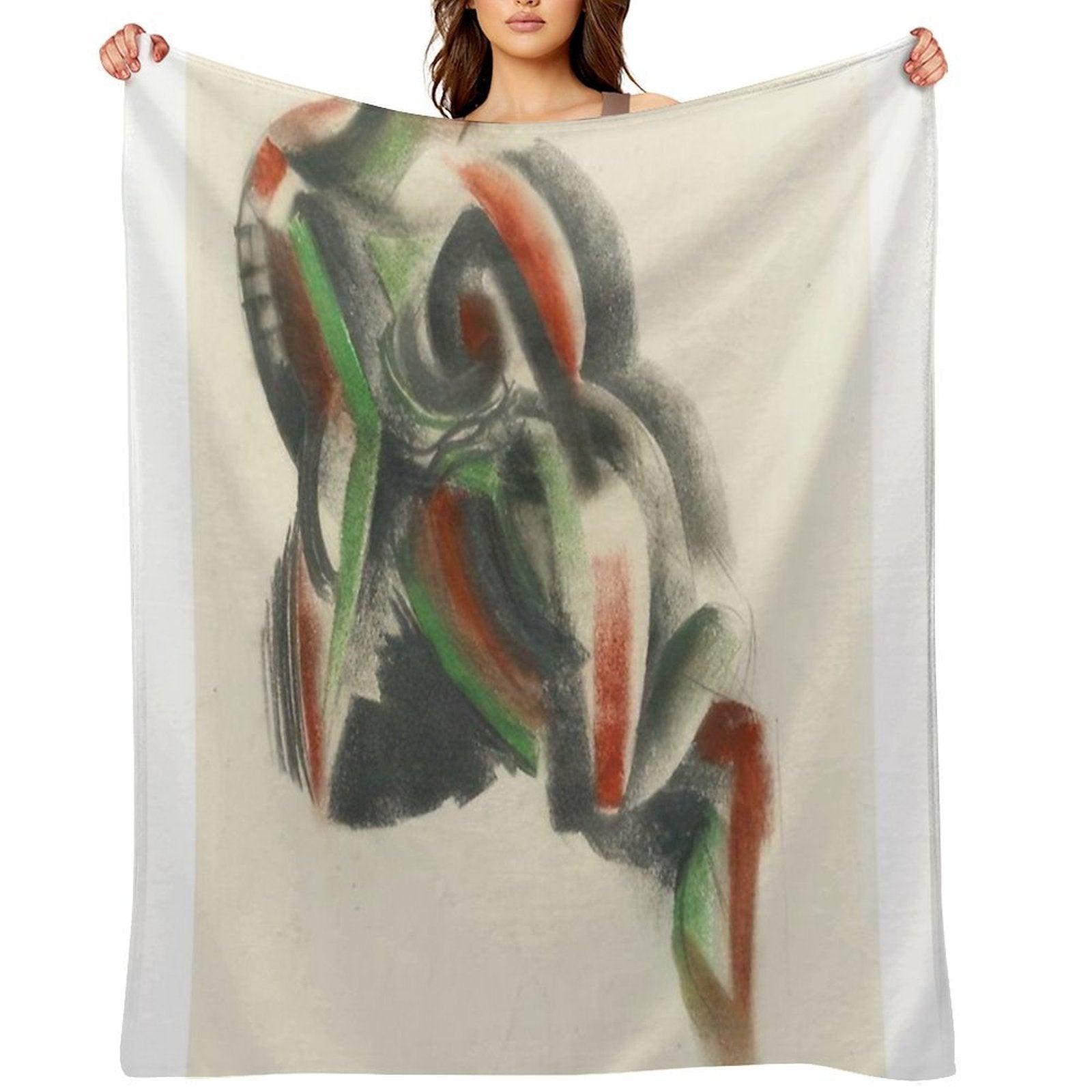 Johannes Itten Throw Blanket