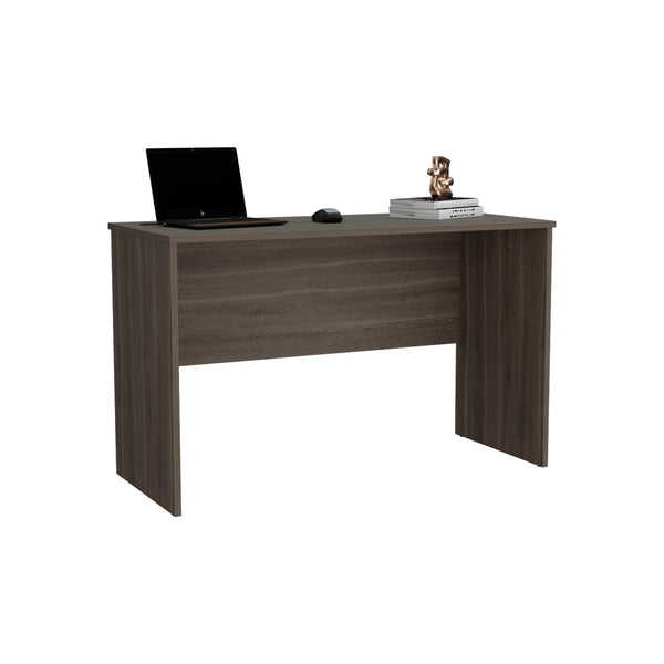 Malibu 47' Wide Study Gray Walnut Modern Desk