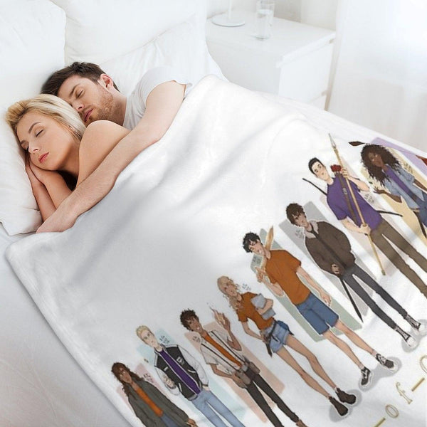 Heroes of Olympus Throw Blanket