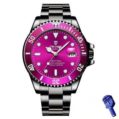 TEVISE Men's Casual Quartz Watch