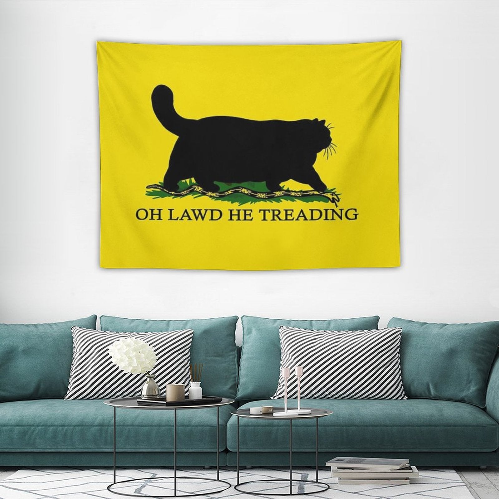 Oh Lawd He Treading Tapestry BionZax