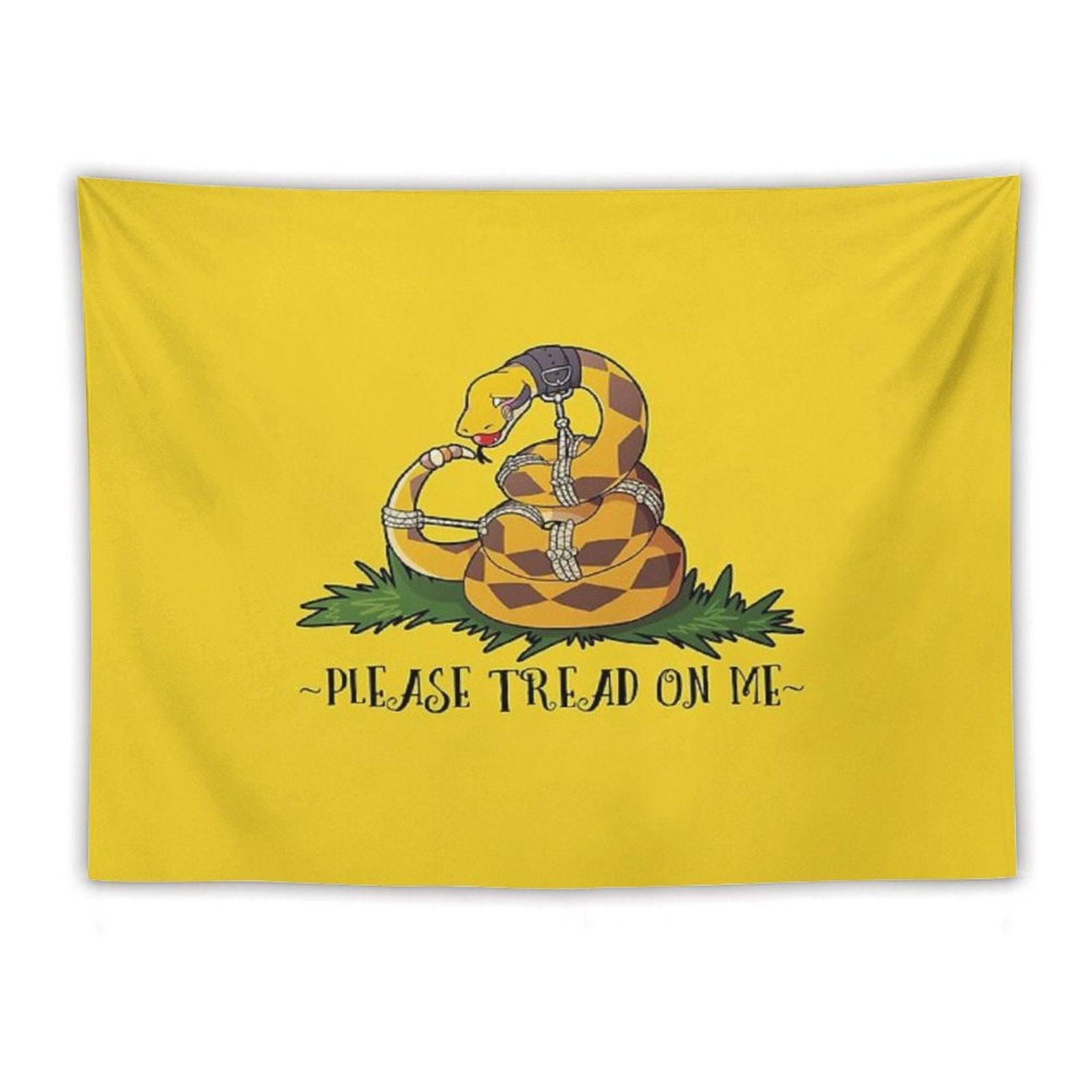 Please Tread On Me Tapestry
