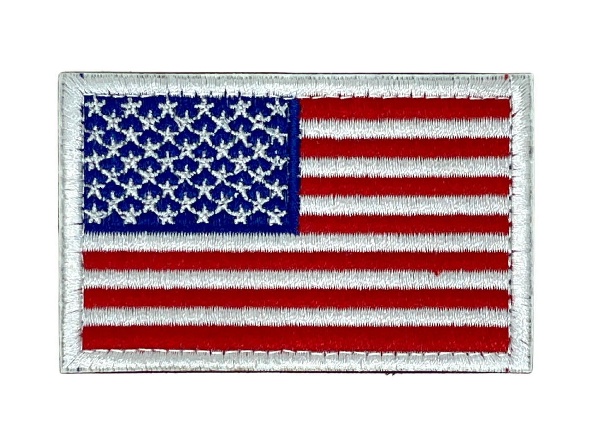 JupiterGear Tactical USA Flag Patch with Detachable Backing