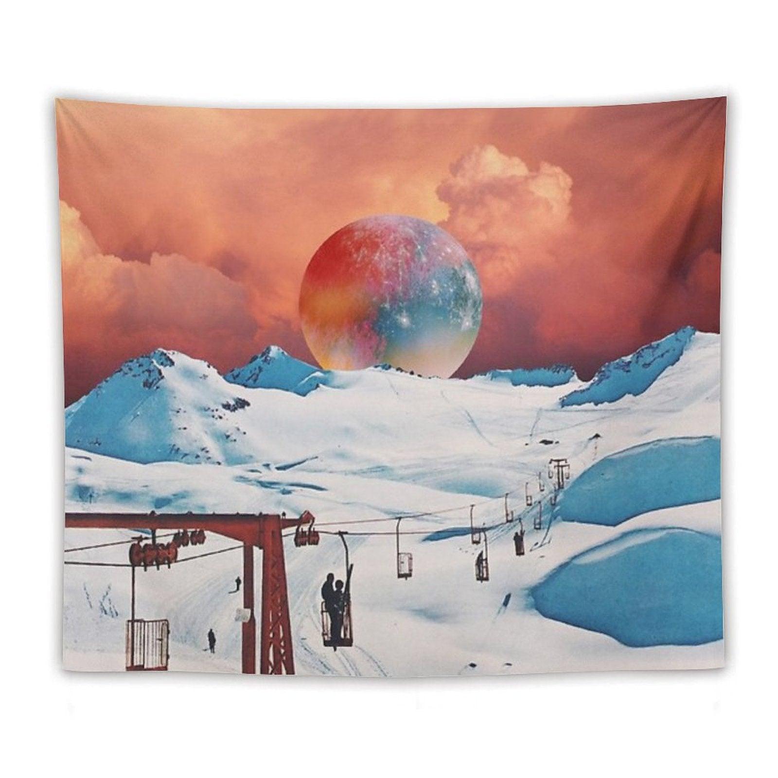 Strawberry Whipped Cream Tapestry