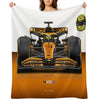 Many Lando Norris Items 2024 Formula 1 McLaren Racing Car Throw Blanket