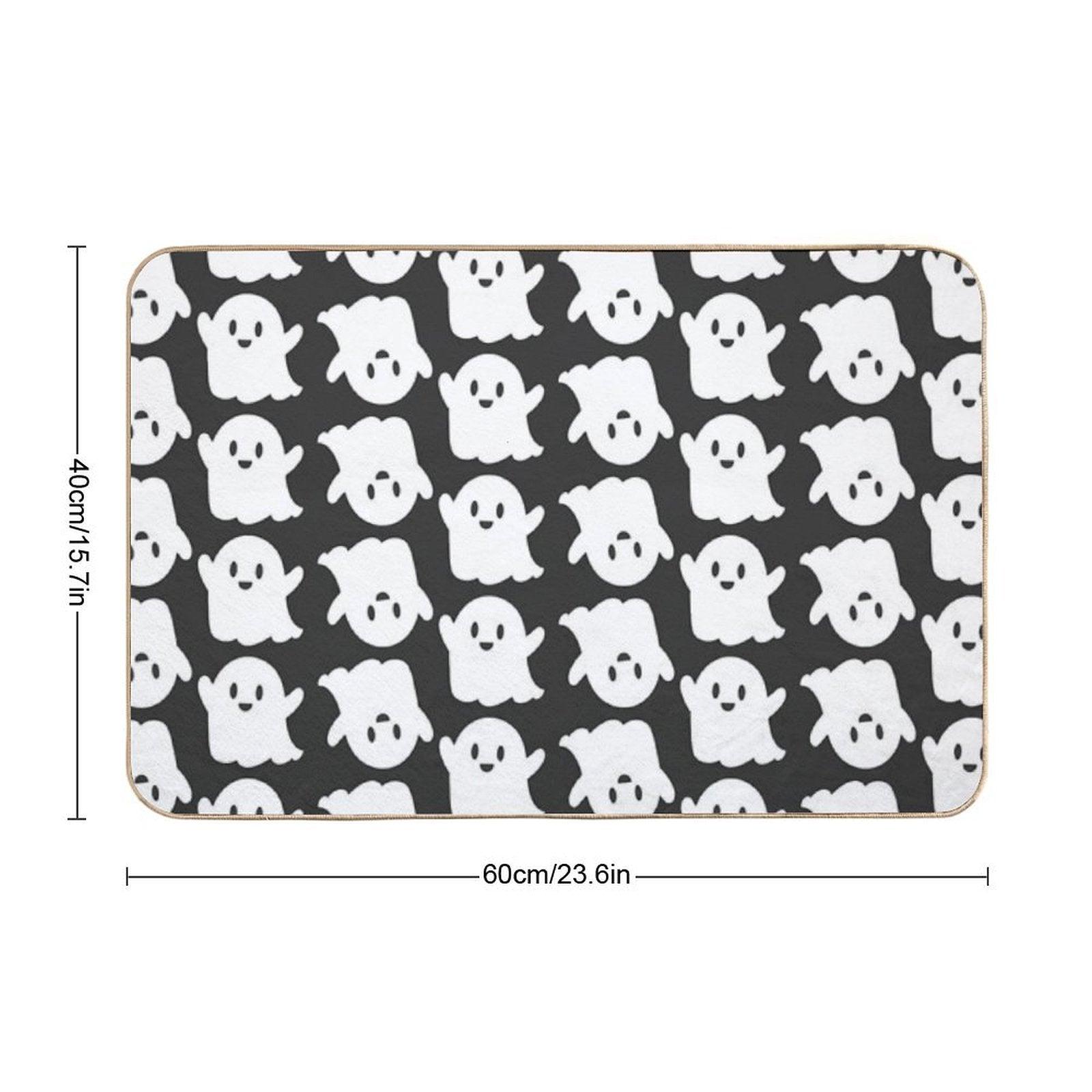 Cute Ghosts Bath Mat