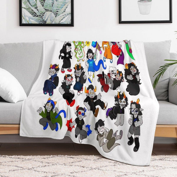 All The Character Throw Blanket
