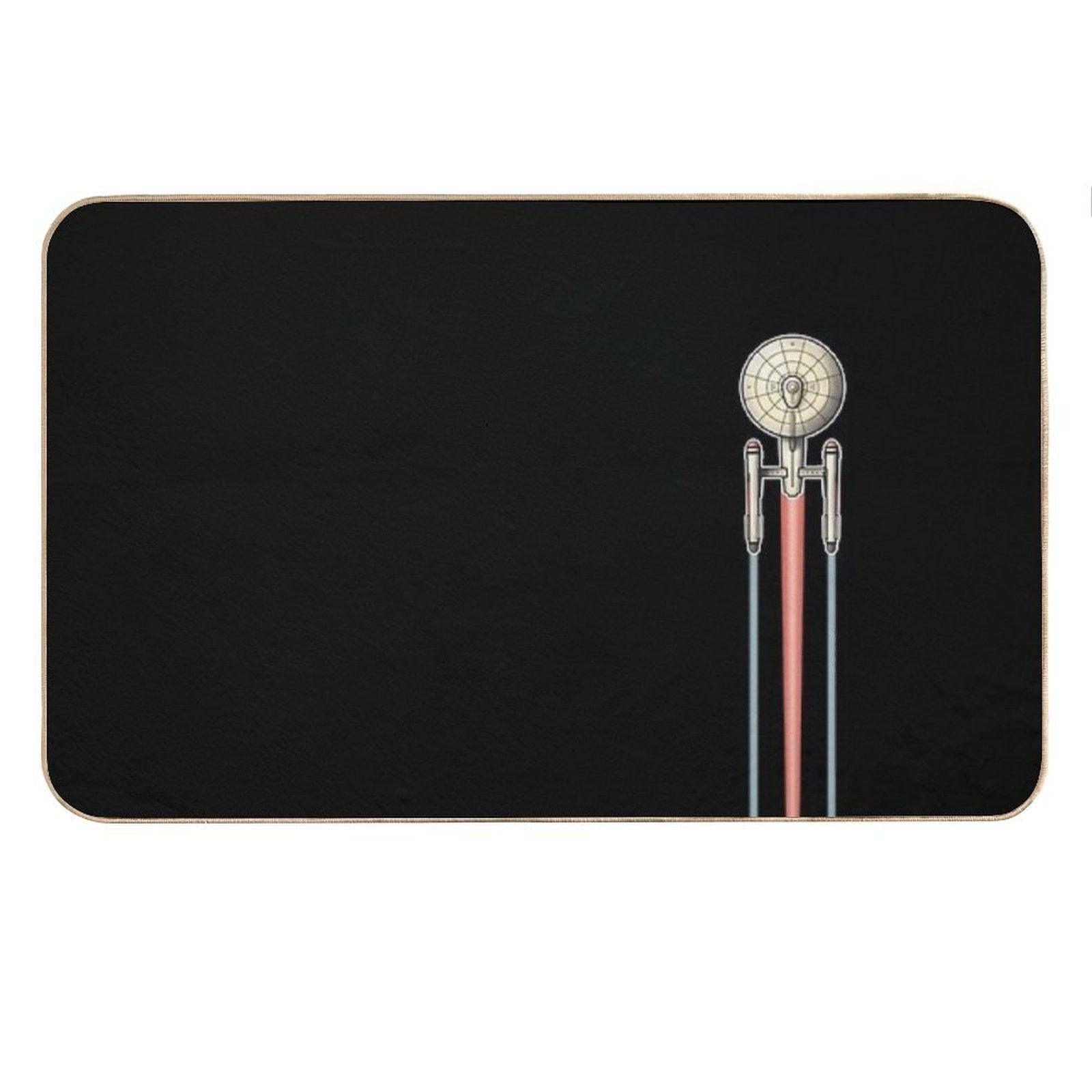 USS Enterprise Star Trek 2 Bath Mat
