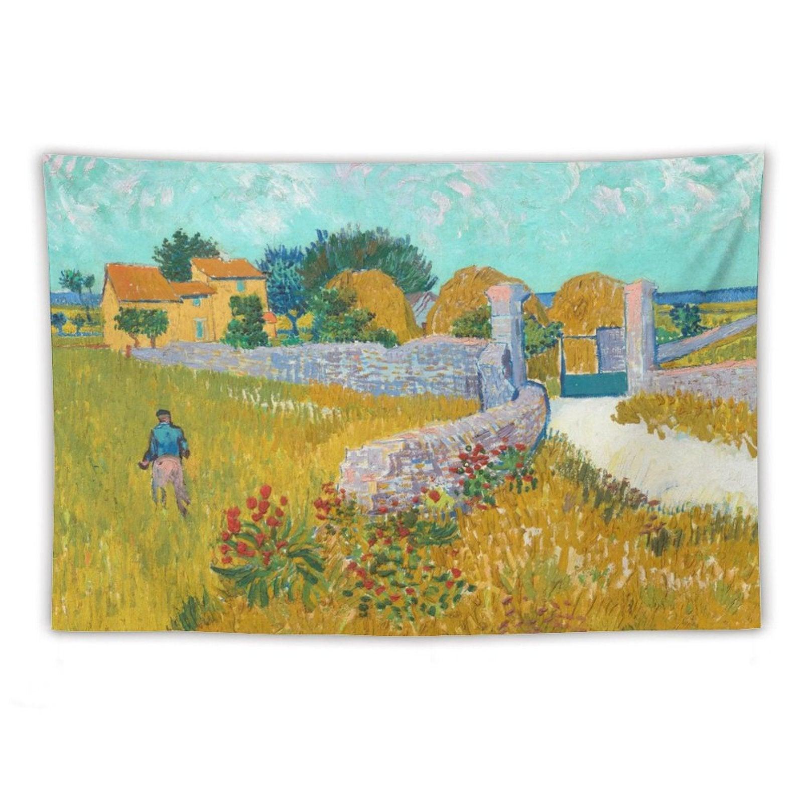 Van Gogh’s Farmhouse in Provence Tapestry