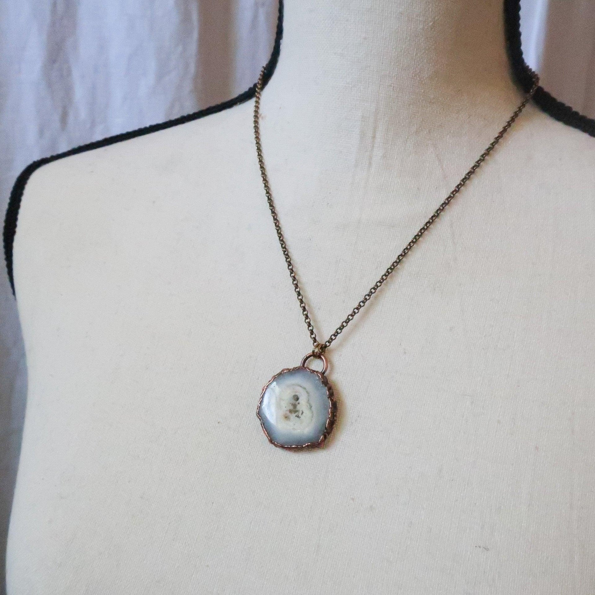 Solar Quartz Pendant Necklace For Clarity Seekers | By Blackbird & Sage