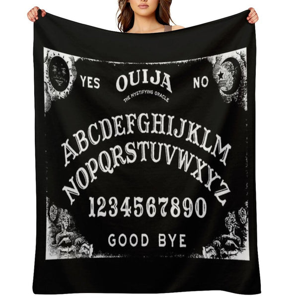 Ouija Board Anti-pilling Throw Blanket