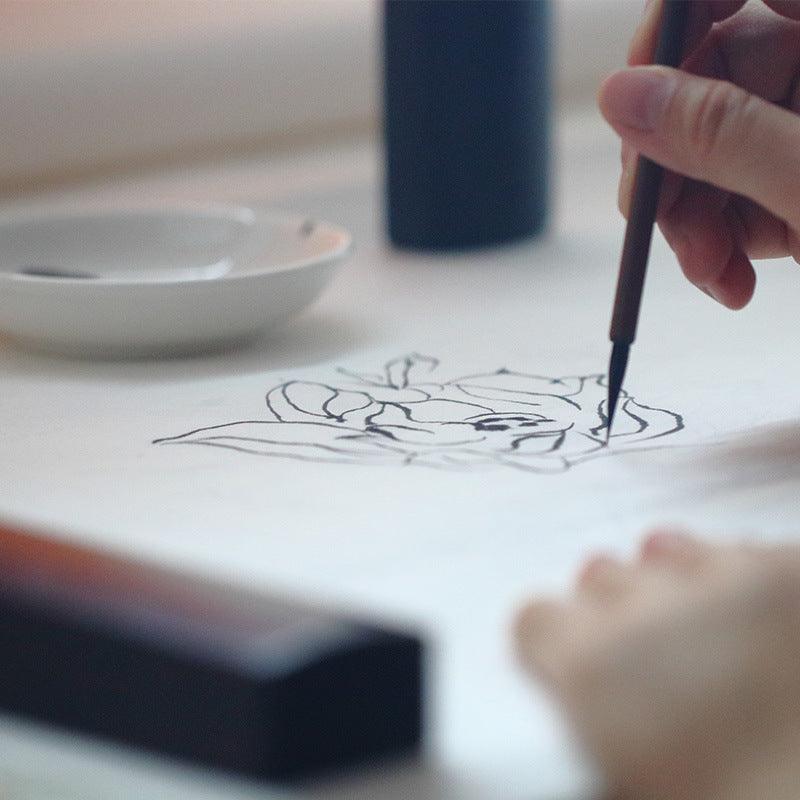 The Four Treasures of Chinese Painting and Calligraphy Study
