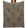 Hallowed Mirror Sustainable Throw Blanket