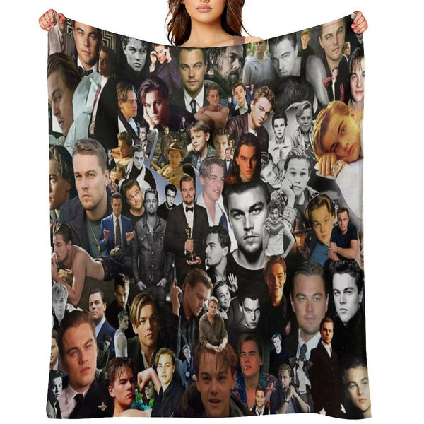 Leo DiCaprio Throw Blanket