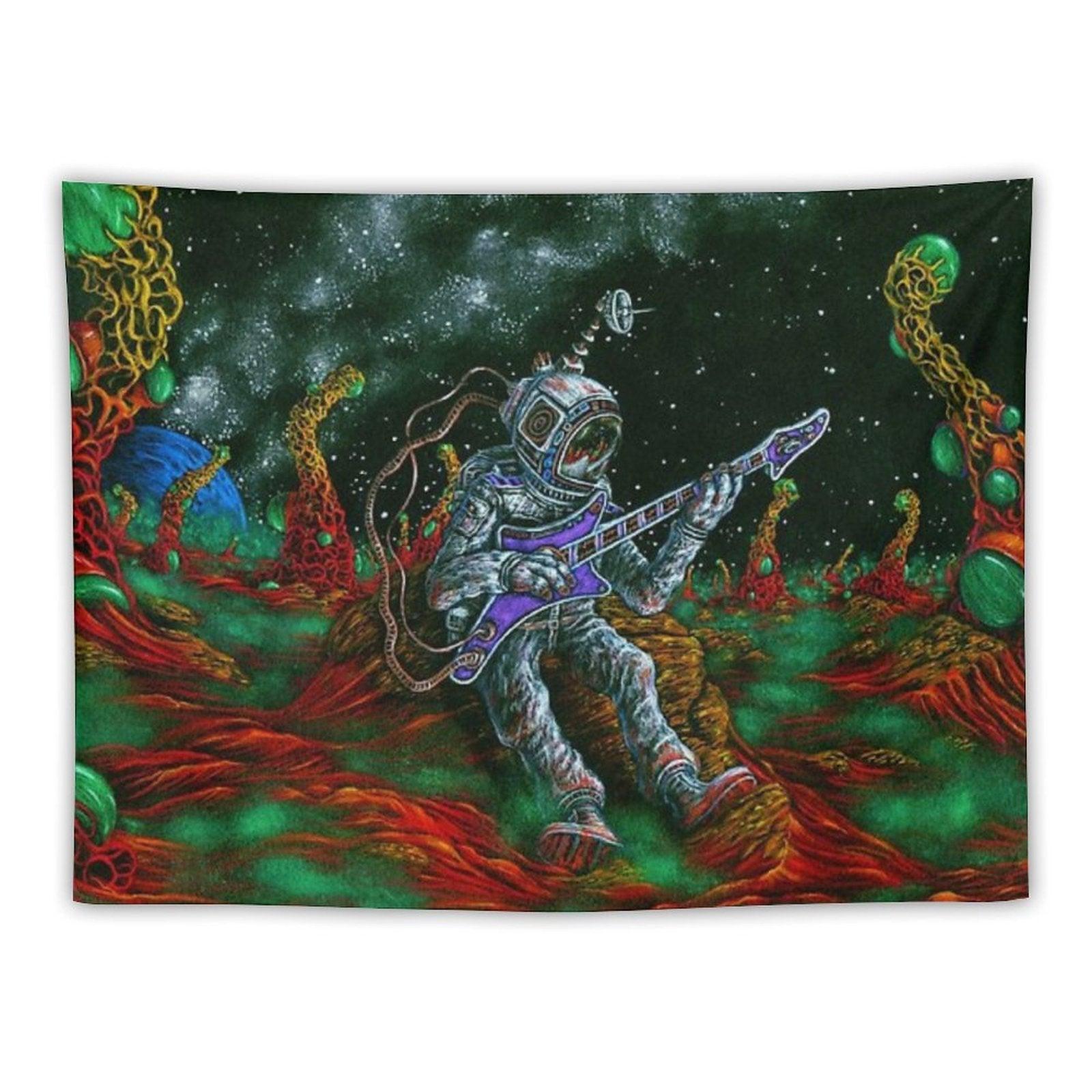 MUSIC IS HIS OXYGEN! Tapestry