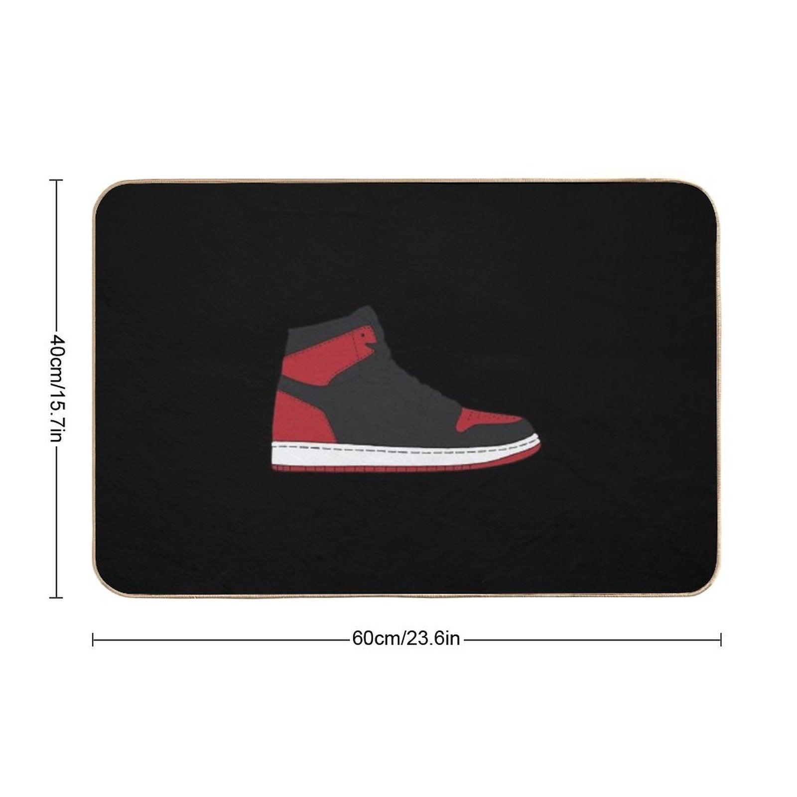 Air Jordan I (1) Bred Bath Mat