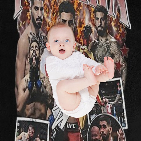 Ilia Topuria El Matador Signature Premium Throw Blanket