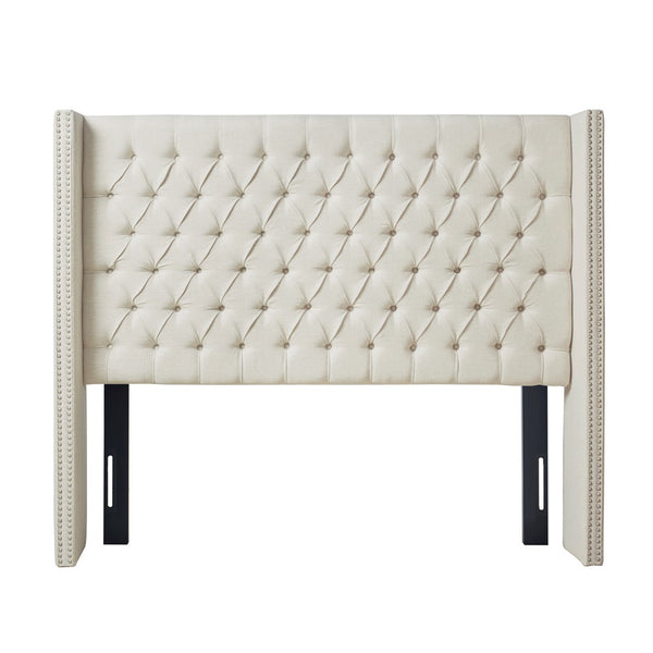 Amelia Upholstery Cream Headboard by Madison Park