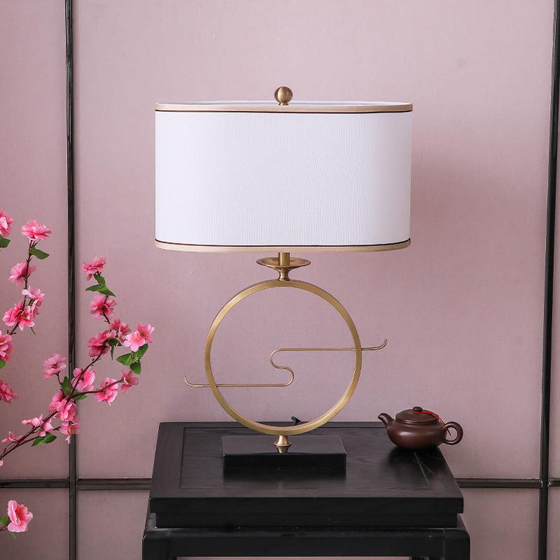 New Chinese Style Copper Table Lamp