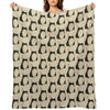 Grumpy Frog Japanese Lightweight Throw Blanket