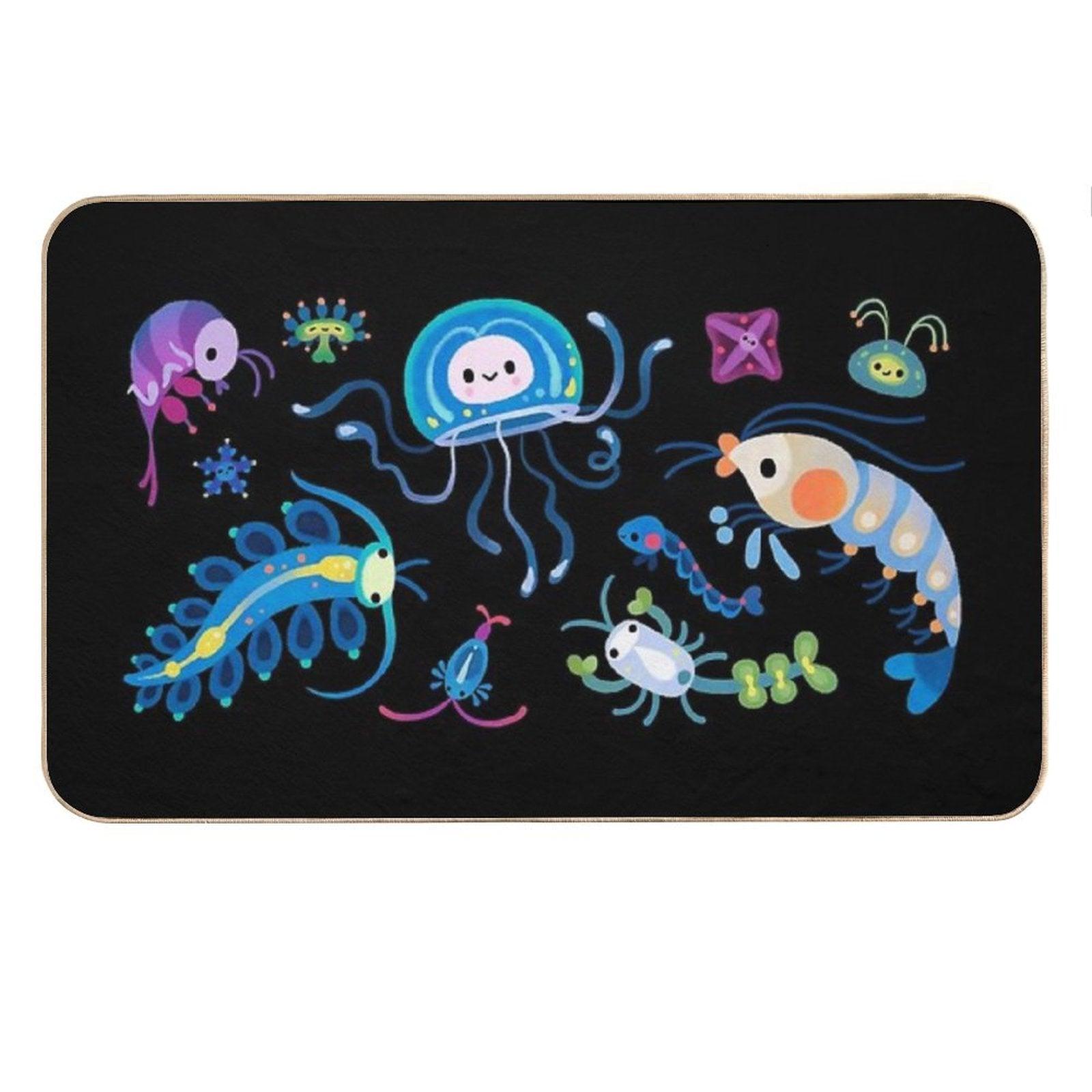 Zooplankton Bath Mat