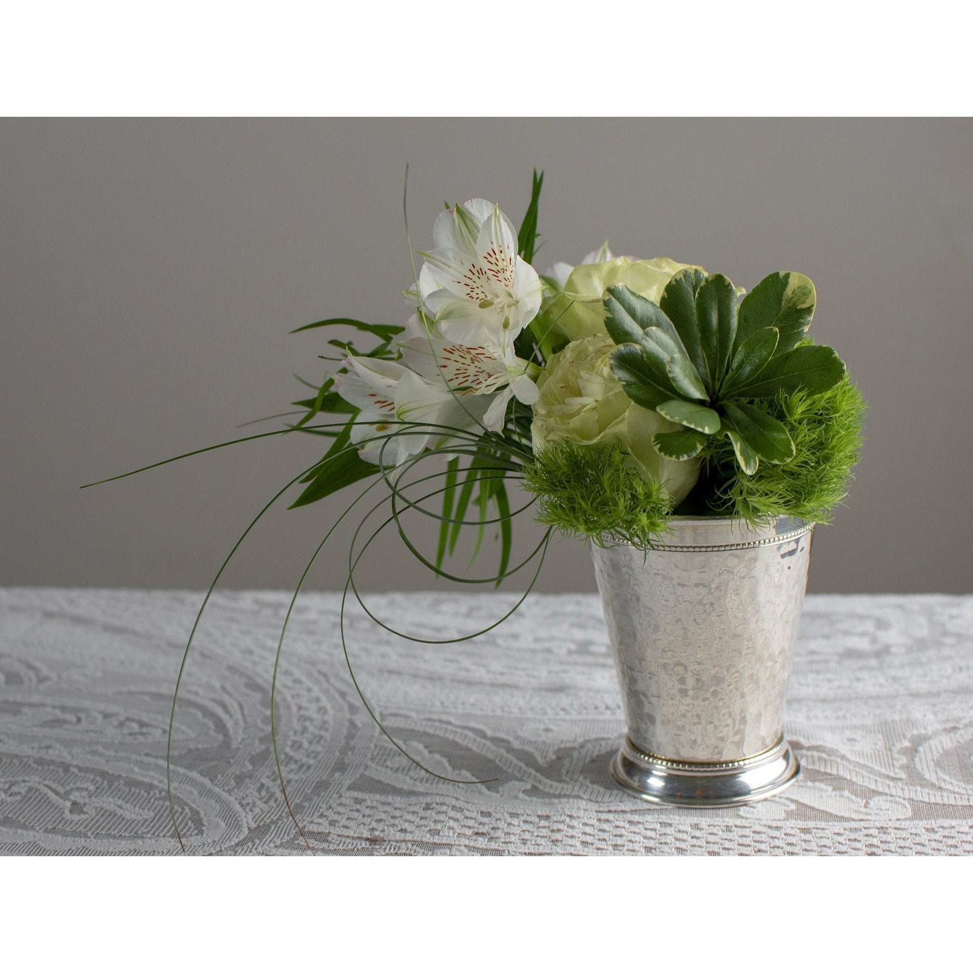 Hammered Silver Julep Cup