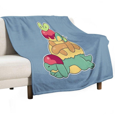 Appletun And Applin Throw Blanket