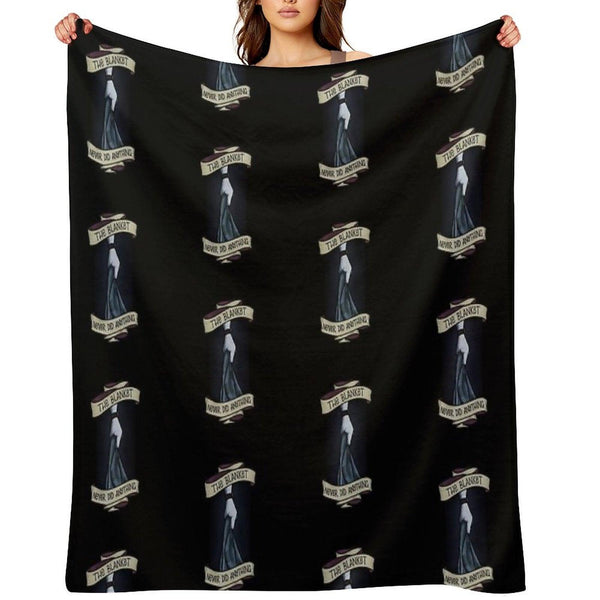 The Blanket Never Did Anything Throw Blanket