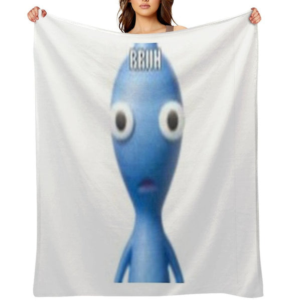 BRUH Pikmin 2 Quick-dry Throw Blanket
