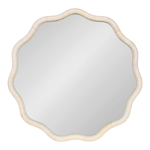 Rahfy Scallop Framed Wall Mirror