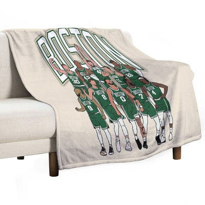 Boston 2023-24 Championship Plush Throw Blanket