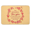 You Belong Here Mushroom Fairy Ring Bath Mat