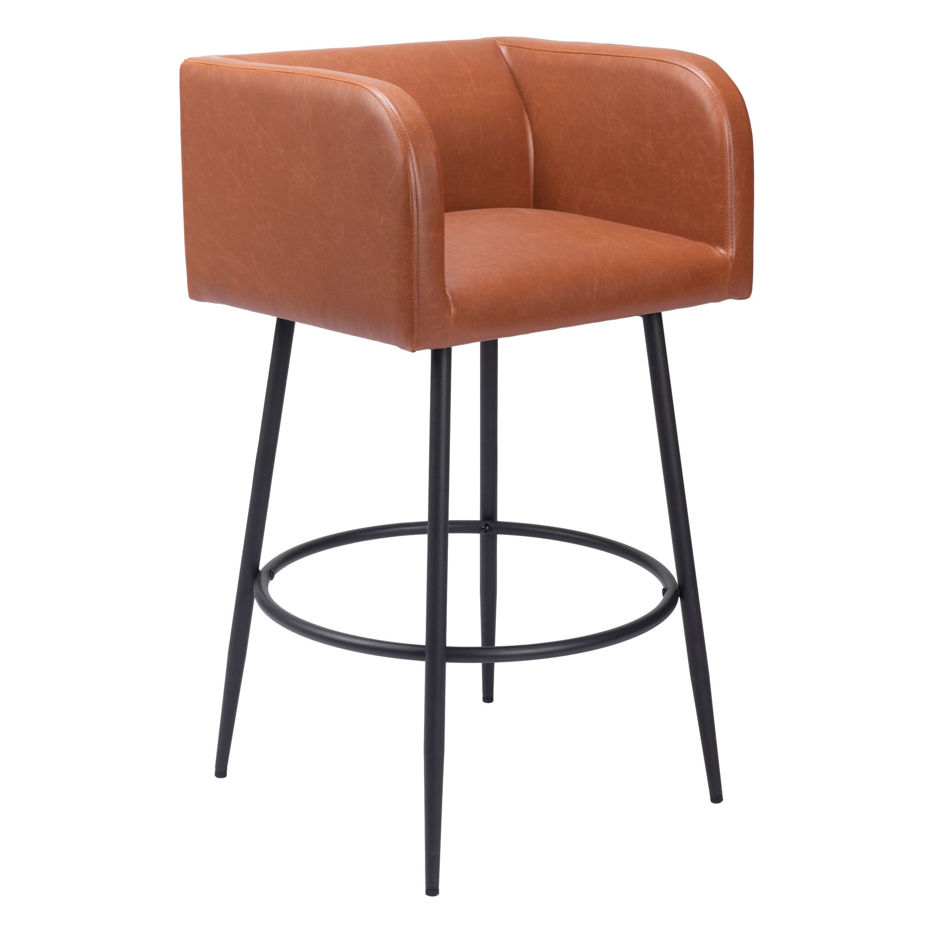 Horbat Barstool (Set of 2) Brown