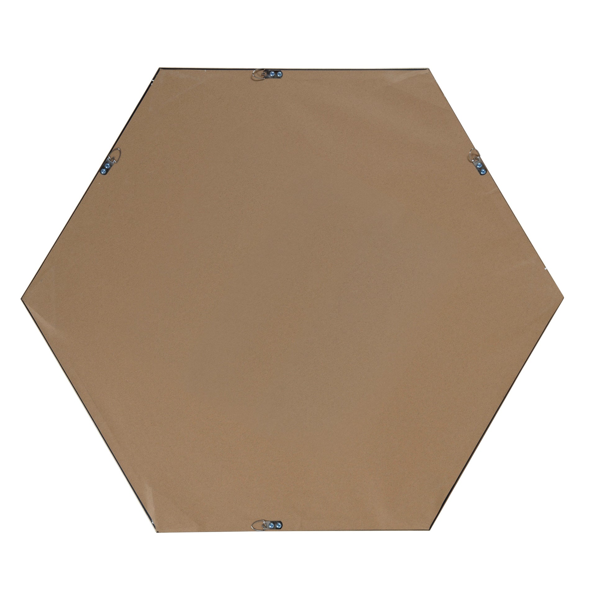 Rhodes Framed Hexagon Wall Mirror