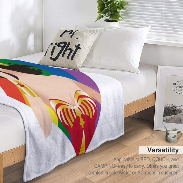 Pride Icon Comfort Throw Blanket