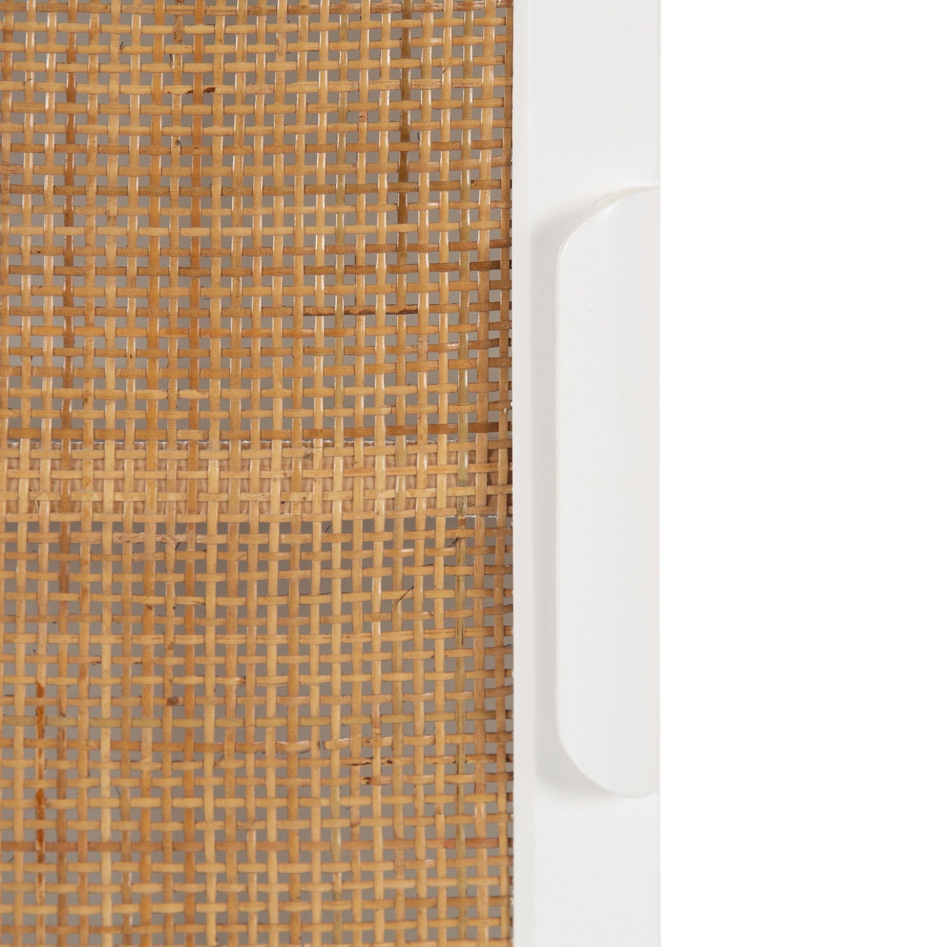 Ori Rattan Wall Cabinet with Cubby