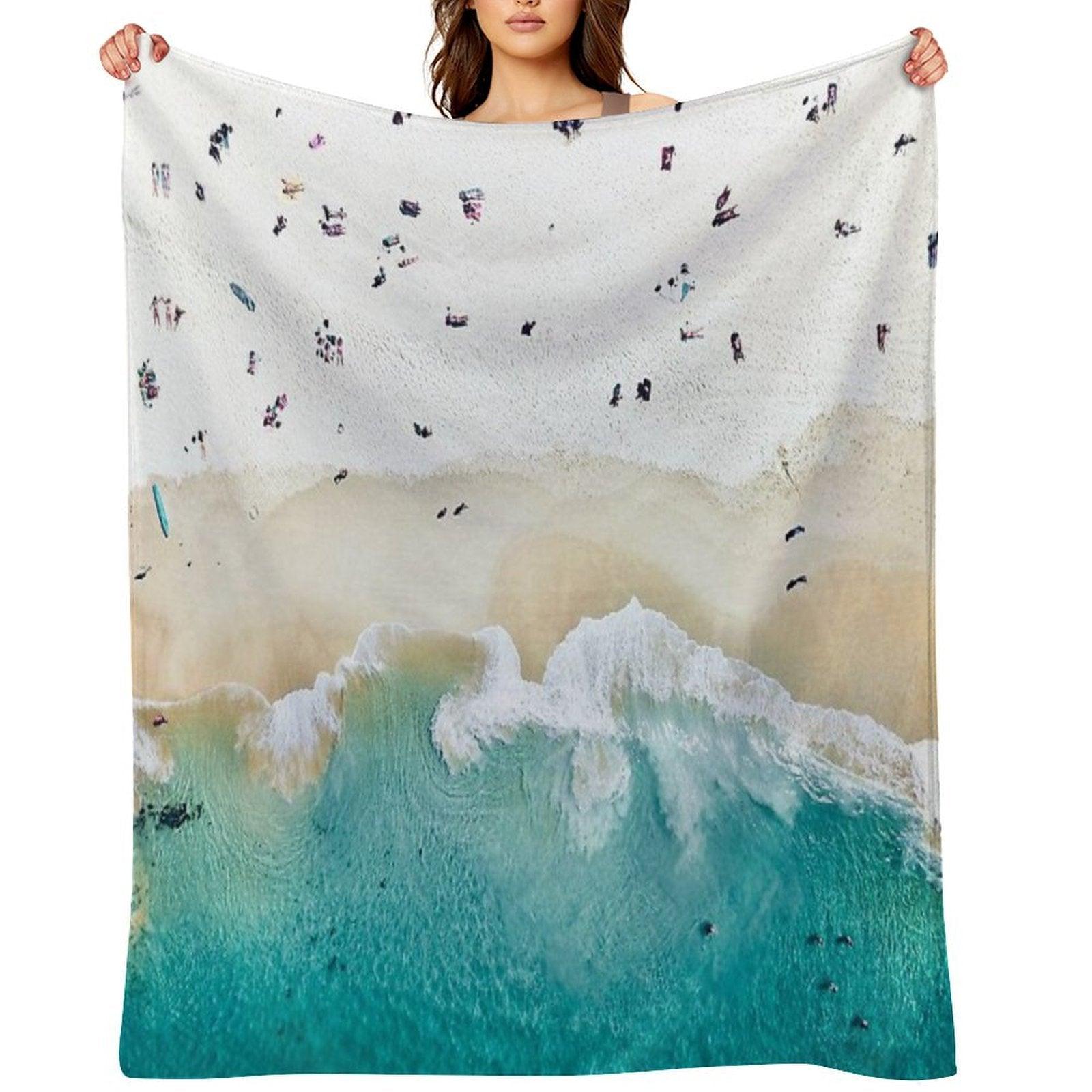Summer Vibes Throw Blanket