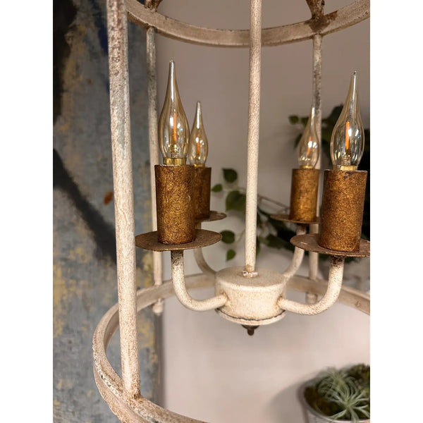 Rust Iron Dining Table Lamp VagabondVintage