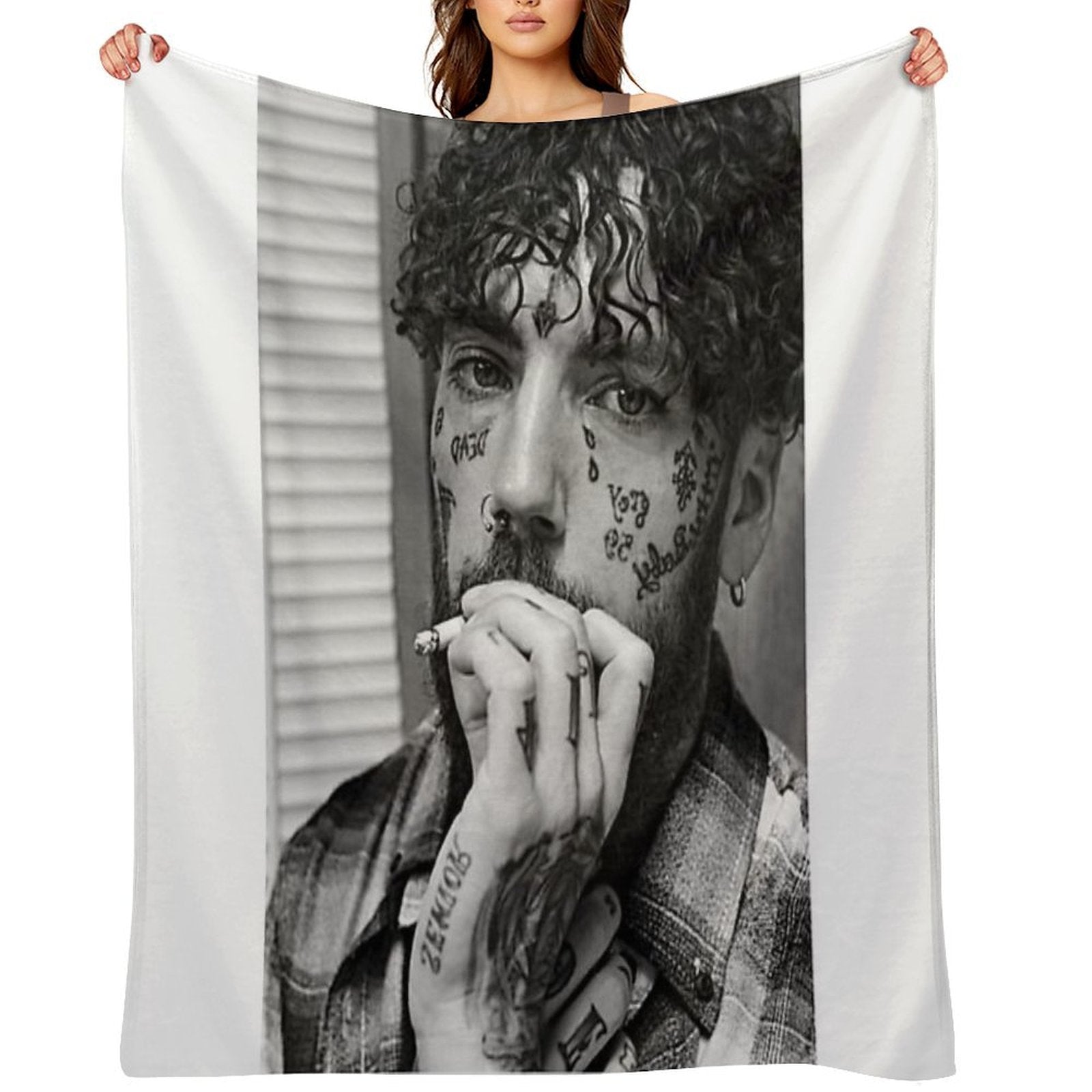 Scrim Lightweight Throw Blanket