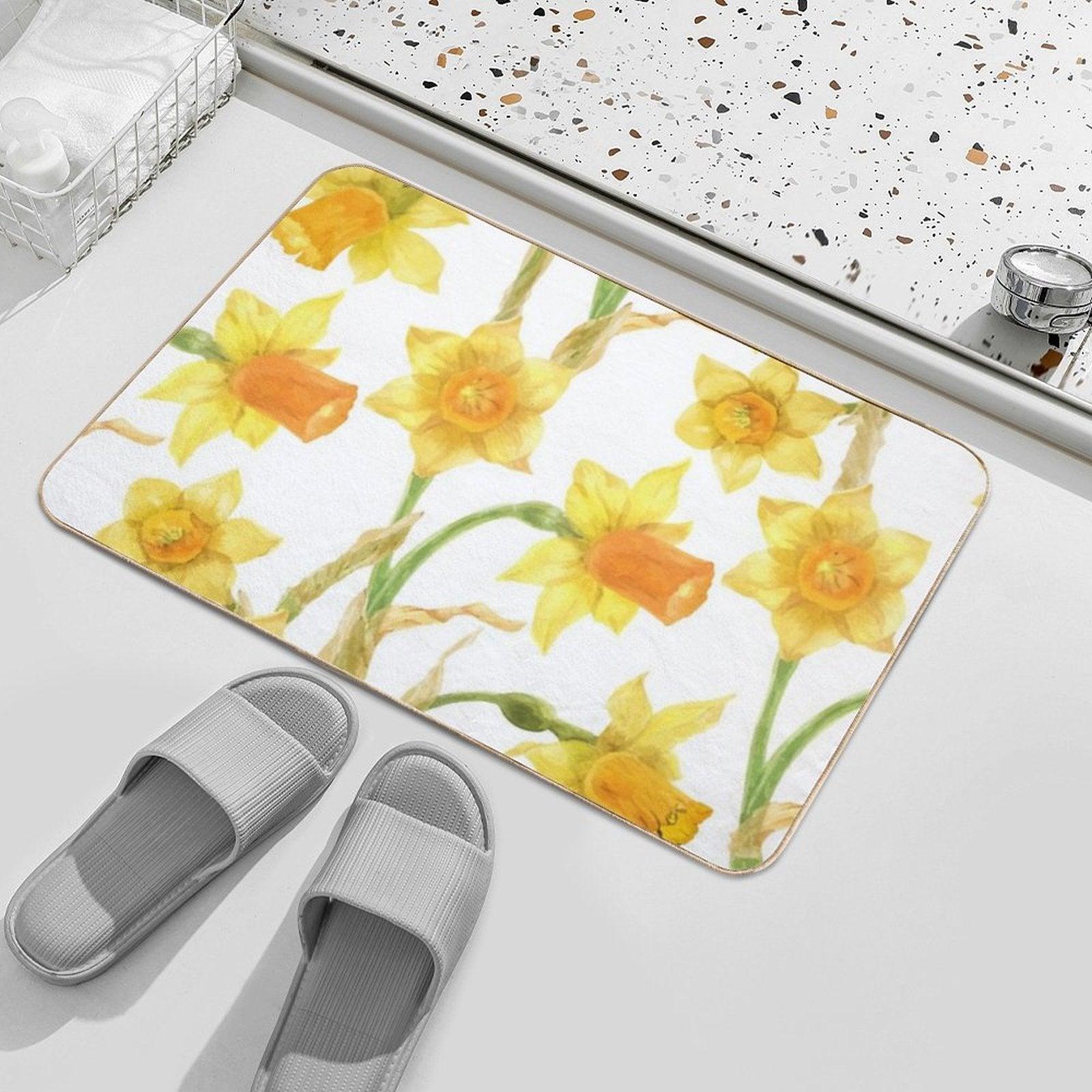 Daffodils Bath Mat