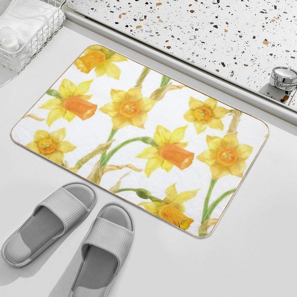 Daffodils Bath Mat