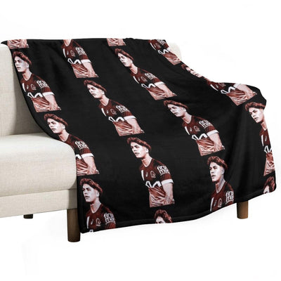 Reece Walsh NRL Orange Posterized Multi-functional Throw Blanket