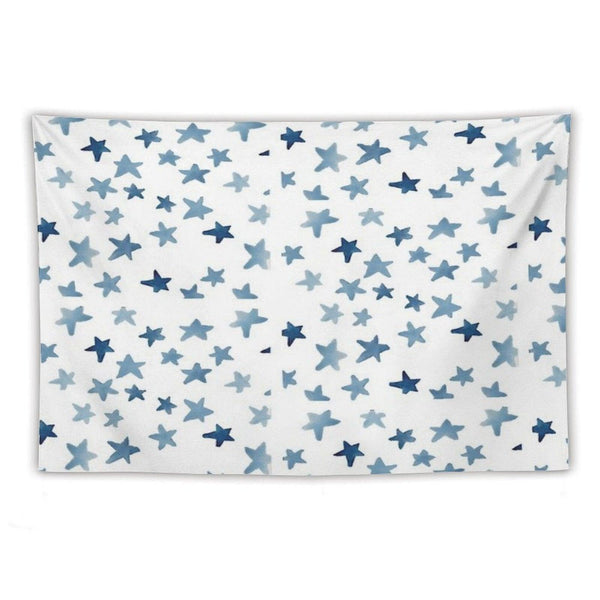 Blue Stars Tapestry